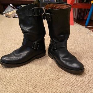 Frye moto boot